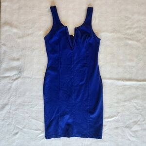 VIJO Couture Royal Blue Dress Size large